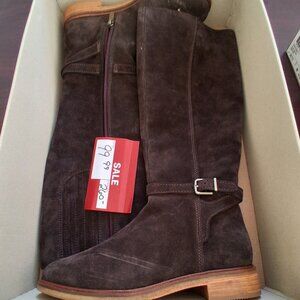 Clarks Clarkdale Brown Suede Leather Clad Boot